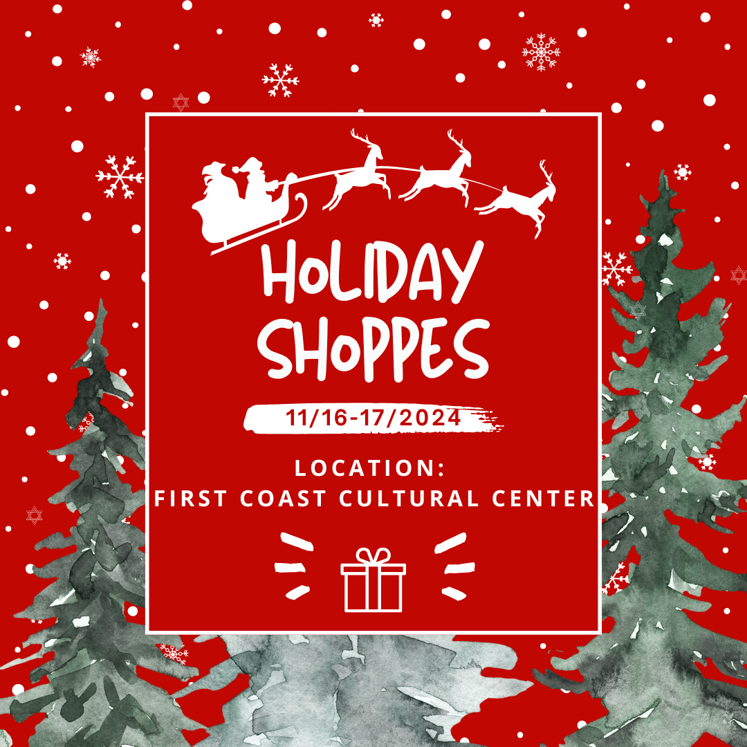 Holiday Shoppes square graphic