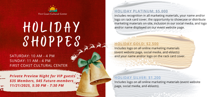 Holiday Shoppes 2025 Sponsorship Tiers