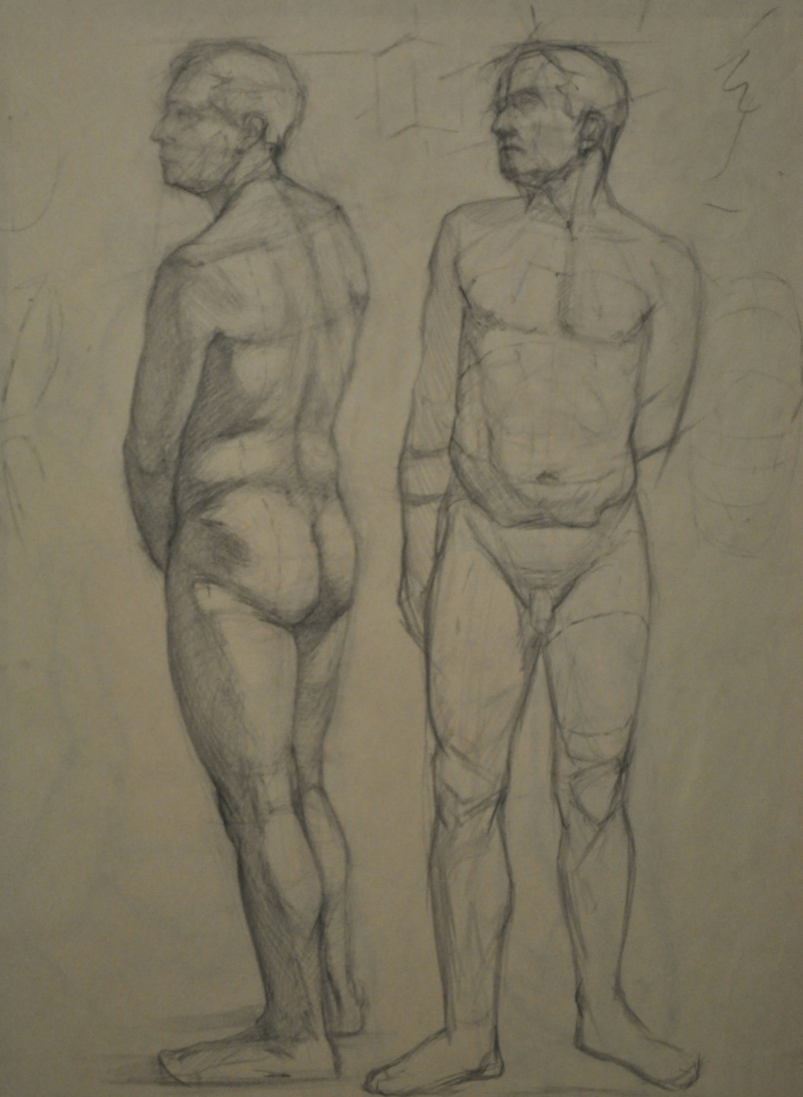 Nude figure