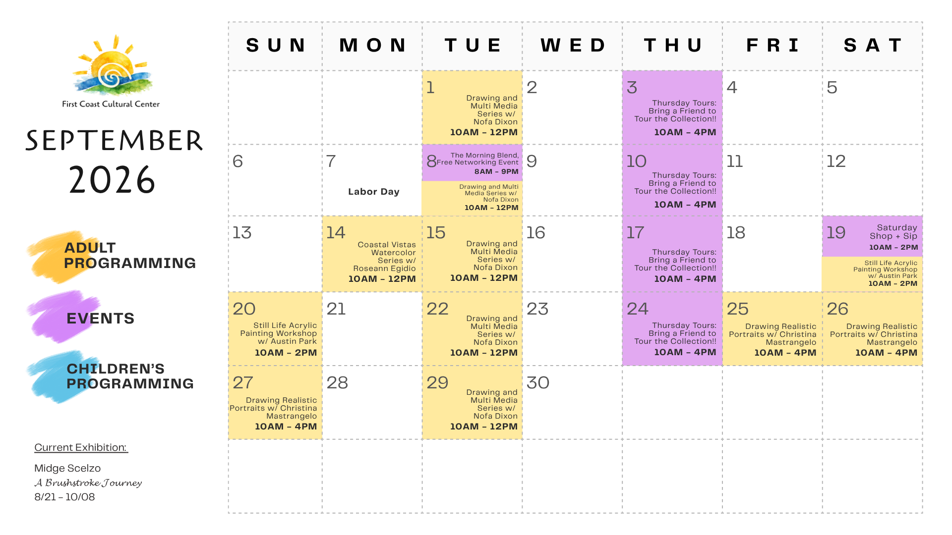 Website Calendar 2026